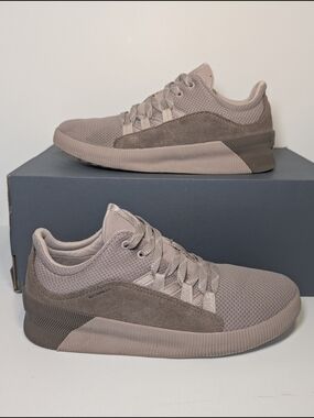 Sorel Out N About Plus Women's Size 7 Sneakers Waterproof Mauve Suede Low Top